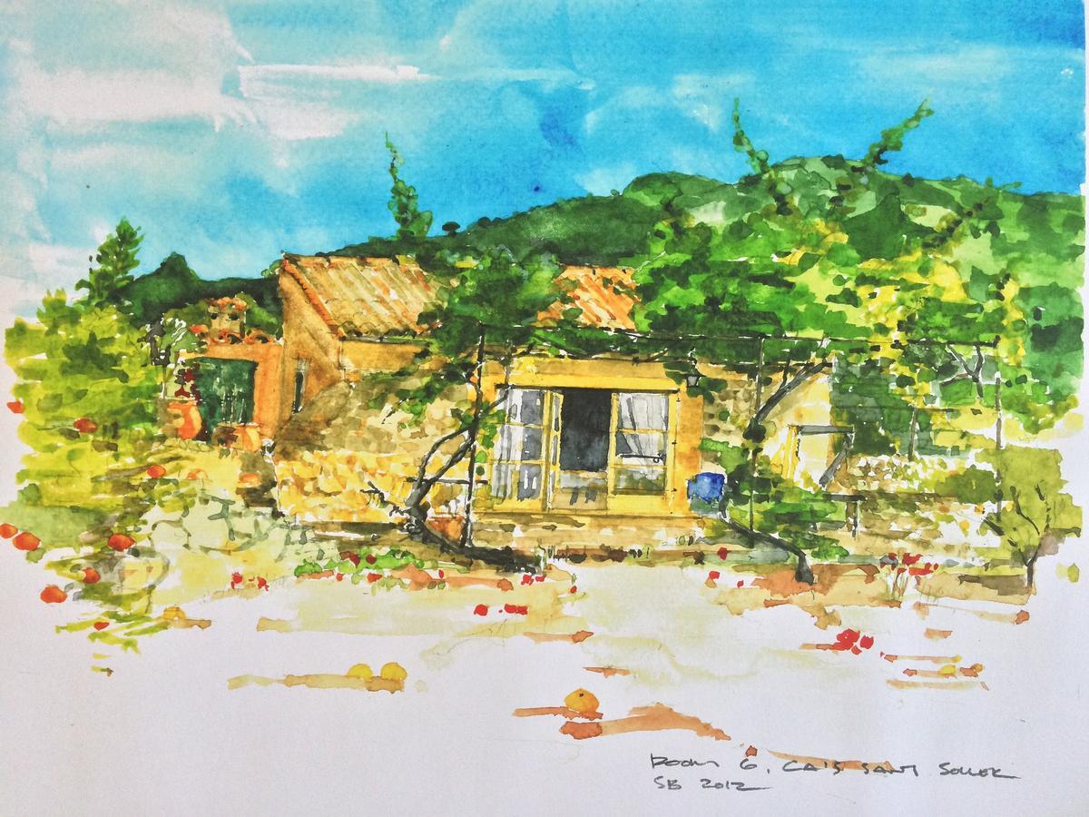 Finca Cas Sant Сольер Экстерьер фото